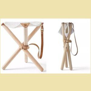 Levi's x Target Home Collection Portable Tripod Folding Accent Sherpa Camp Stool